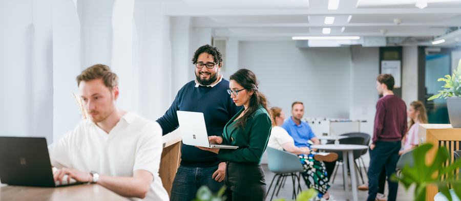 Nordic AI Solutions im Büro